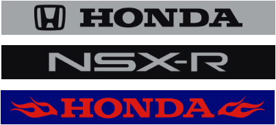 Framrutestreamers Honda